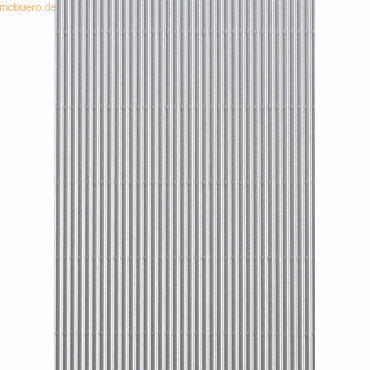 4005329057489 - 10 x Bastellwellkarton 300g qm 50x70cm E-Welle silber