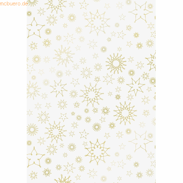 4005329793011 - 10 x Transparent-Papier 50x70cm 115g qm Stardust gold 4005329793011 - 10 x Transparent-Papier 50x70cm 115g qm Stardust gold