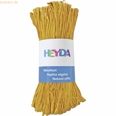 5 x Heyda Naturbast 50g dottergelb