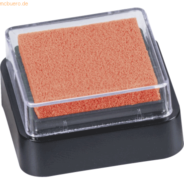 4005329090240 - 10 x Stempelkissen Mini getränkt 3x3cm orange