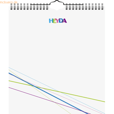 4005329088544 - Kreativkalender 215x24cm weiß