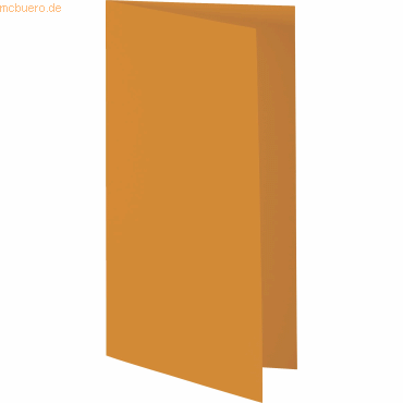 4011643966376 - 50 x Doppelkarte DL 200g qm orange 4011643966376 - 50 x Doppelkarte DL 200g qm orange