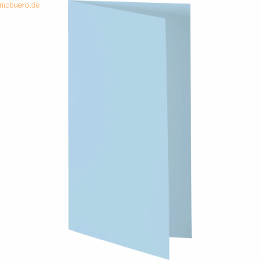 4011643966499 - 50 x Doppelkarte DL 200g qm hellblau 4011643966499 - 50 x Doppelkarte DL 200g qm hellblau