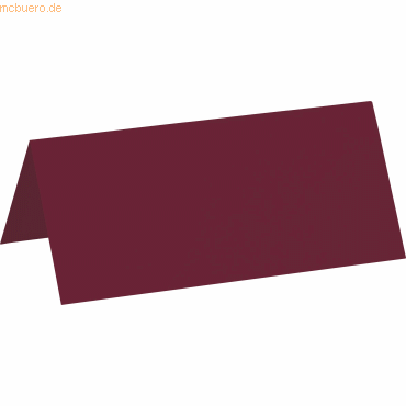 4011643970175 - 50 x Tischkarte 10x45cm 200g qm dunkelrot 4011643970175 - 50 x Tischkarte 10x45cm 200g qm dunkelrot