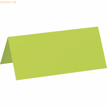 4011643970311 - 50 x Tischkarte 10x45cm 200g qm apfelgrün 4011643970311 - 50 x Tischkarte 10x45cm 200g qm apfelgrün