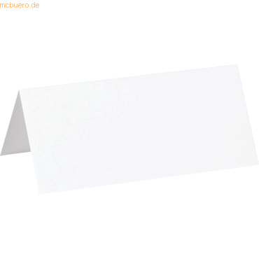 4011643970052 - 50 x Tischkarte 10x45cm 210g qm weiß 4011643970052 - 50 x Tischkarte 10x45cm 210g qm weiß