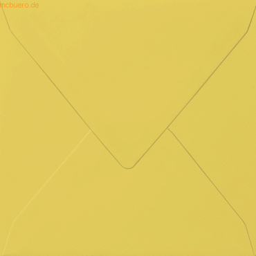 4011643967380 - 50 x Briefumschlag quadratisch 14x14cm 100g qm nassklebend gelb 4011643967380 - 50 x Briefumschlag quadratisch 14x14cm 100g qm nassklebend gelb
