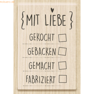 4011643948877 - Motivstempel Mit Liebe 35x53cm 4011643948877 - Motivstempel Mit Liebe 35x53cm