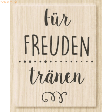 4011643948907 - Motivstempel für Freudentränen 43x55cm 4011643948907 - Motivstempel für Freudentränen 43x55cm