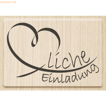 4011643845589 - Motivstempel Herzliche Einladung 65x43cm 4011643845589 - Motivstempel Herzliche Einladung 65x43cm