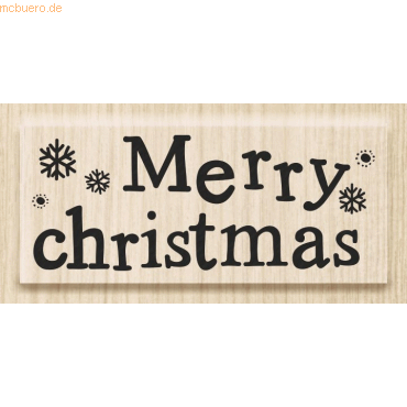 4011643951372 - Motivstempel Merry Christmas 51x2cm