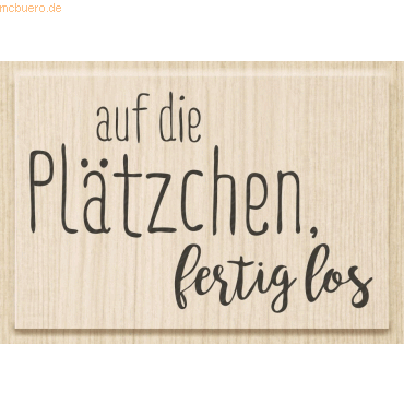 4011643964754 - Motivstempel Auf die Plätzchen fertig los 68x44cm