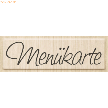 4011643845640 - Motivstempel Menükarte 86x22cm