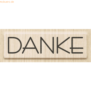 4011643845770 - Motivstempel Danke 53x13cm 4011643845770 - Motivstempel Danke 53x13cm