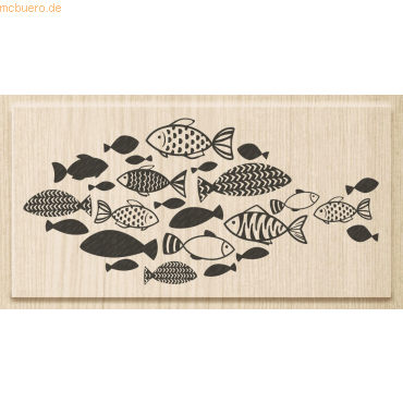 4011643961852 - Motivstempel Fischschwarm 95x47cm 4011643961852 - Motivstempel Fischschwarm 95x47cm