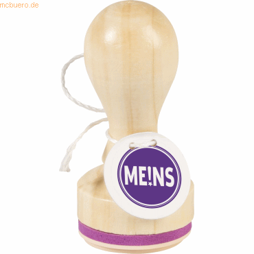 4011643940857 - 3 x Motivstempel rund Meins 32cm