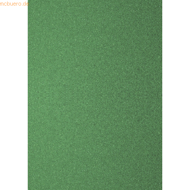 4011643778238 - 10 x Glitterkarton A4 360g qm dunkelgrün