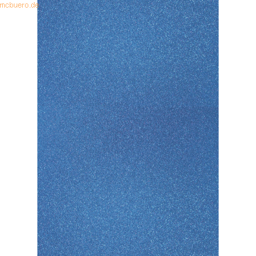 4011643778429 - 10 x Glitterkarton A4 360g qm pfauenblau 4011643778429 - 10 x Glitterkarton A4 360g qm pfauenblau