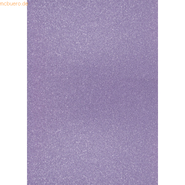 4011643778597 - 10 x Glitterkarton A4 360g qm lavendel