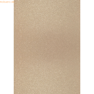 4011643778658 - 10 x Glitterkarton A4 360g qm sand 4011643778658 - 10 x Glitterkarton A4 360g qm sand