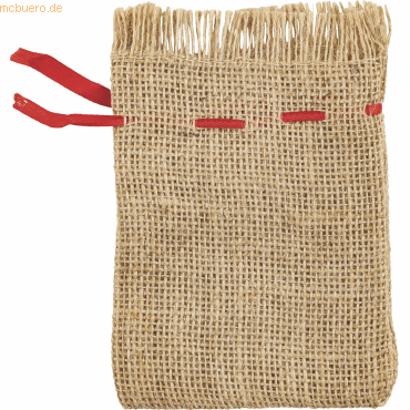 24 x Knorr prandell Jute-Säckchen 12,5x9cm natur