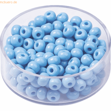 4011643737778 - 6 x Rocailles 5 mm himmelblau VE=13g