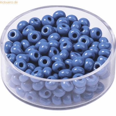 4011643407916 - 6 x Rocailles 5 mm jeansblau VE=13g