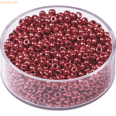 4011643407138 - 6 x Rocailles 25 mm pink VE=13g