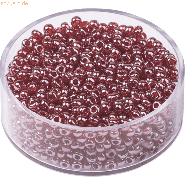 4011643406490 - 6 x Rocailles 25 mm bordeaux VE=13g 4011643406490 - 6 x Rocailles 25 mm bordeaux VE=13g
