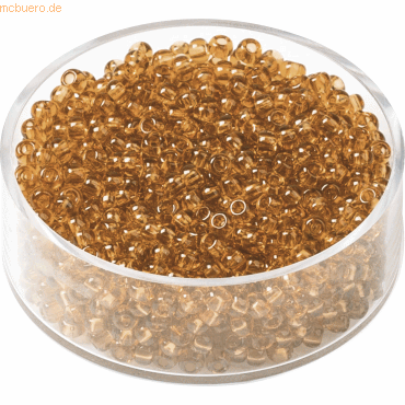 4011643406858 - 6 x Rocailles 25 mm topas VE=13g