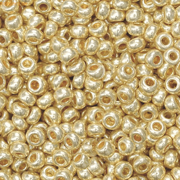 4011643095564 - 5 x Rocailles 25 mm bleichgold VE=20g 4011643095564 - 5 x Rocailles 25 mm bleichgold VE=20g