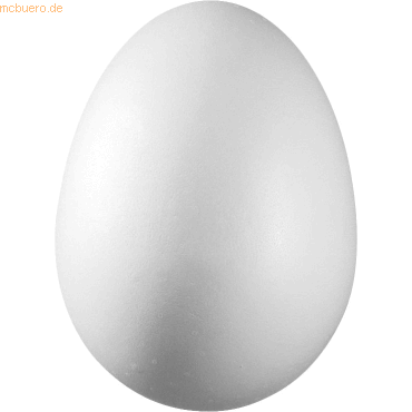 4011643238015 - 50 x Styropor Ei 10x7cm weiß 4011643238015 - 50 x Styropor Ei 10x7cm weiß