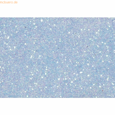 4011643677425 - 6 x Glitter-Iris 75x28 cm hellblau 7g 4011643677425 - 6 x Glitter-Iris 75x28 cm hellblau 7g