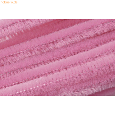 4011643300538 - 6 x Biegeplüsch 50 cmx8mm Durchmesser rosa VE=10 Stück