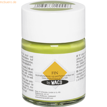 4013673100096 - 6 x Acrylmalfarbe 50ml reseda 4013673100096 - 6 x Acrylmalfarbe 50ml reseda