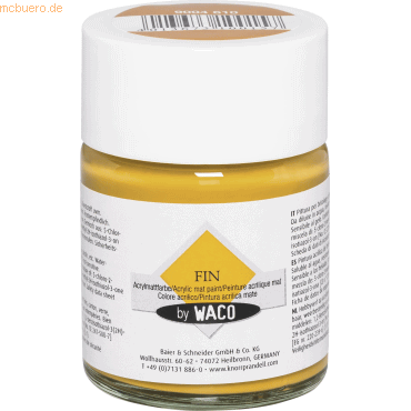 4013673100157 - 6 x Acrylmalfarbe 50ml ocker 4013673100157 - 6 x Acrylmalfarbe 50ml ocker