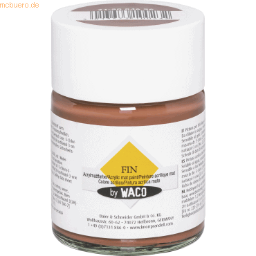 4013673100232 - 6 x Acrylmalfarbe 50ml rehbraun 4013673100232 - 6 x Acrylmalfarbe 50ml rehbraun