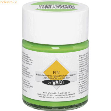 4013673100249 - 6 x Acrylmalfarbe 50ml hellgrün 4013673100249 - 6 x Acrylmalfarbe 50ml hellgrün