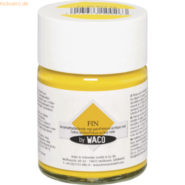 4013673100263 - 6 x Acrylmalfarbe 50ml goldgelb 4013673100263 - 6 x Acrylmalfarbe 50ml goldgelb