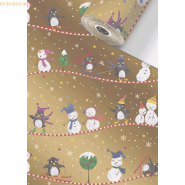 7630021150991 - Geschenkpapierrolle 03x250m Gulliver gold 7630021150991 - Geschenkpapierrolle 03x250m Gulliver gold