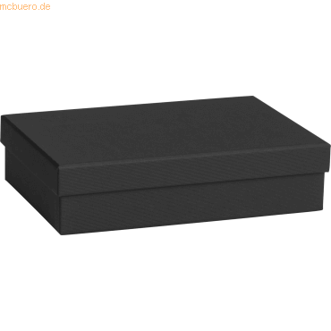 7630050846148 - 4 x Geschenkbox 24x6x165cm One Colour schwarz 7630050846148 - 4 x Geschenkbox 24x6x165cm One Colour schwarz