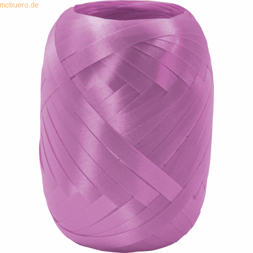 7630050815656 - 12 x Geschenkband Poly Eiknäul 5mmx20m pink