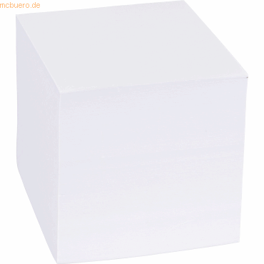 K+E Ersatzeinlage für Zettelklotz 9x9x9cm weiß 700 Blatt