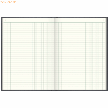 K+E Spaltenbuch A4 2 Spalten 144 Blatt hellblau