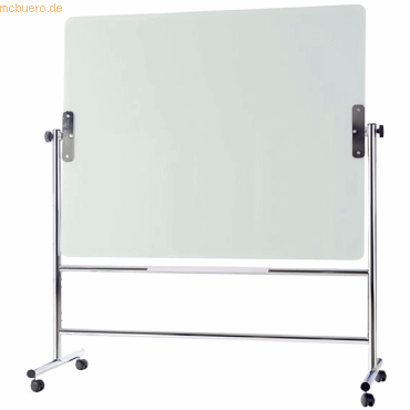 5603750106982 - Glas-Magnetboard GQR0350 120x90cm mit Rollen drehbar weiß 5603750106982 Bi-Office