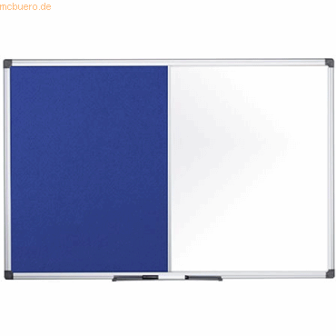 5603750260189 - Kombitafel Maya Filz Whiteboard magnetisch 180x90cm blau