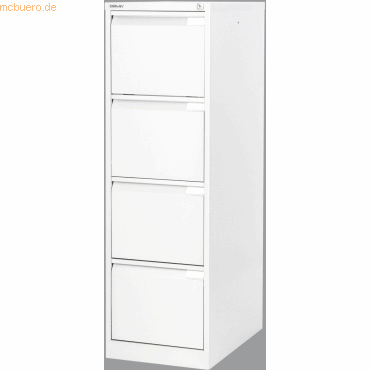 5020073705614 - BISLEY Hängeregistraturschrank verkehrsweiß 4 Schubladen 413 x 622 x 1321 cm