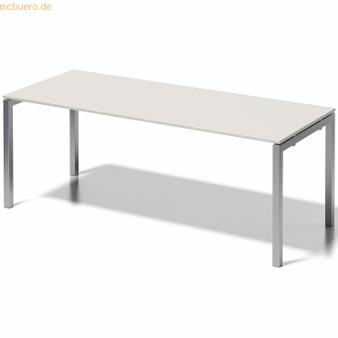 5020073993851 - BISLEY Schreibtisch CITO U-Gestell HxBxT 740 x 2000 x 800 mm Gestell silber Platte grauweiß