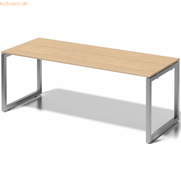5020073993875 - BISLEY Schreibtisch CITO U-Gestell HxBxT 740 x 2000 x 800 mm Gestell silber Platte Ahorn 5020073993875 - BISLEY Schreibtisch CITO U-Gestell HxBxT 740 x 2000 x 800 mm Gestell silber Platte Ahorn