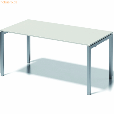5020073993455 - Cito Höhenverstellbar Schreibtisch Hellgrau 4 Metallfüße 1600 (B) x 800 (T) x 740 (H) mm MFC (Melaminbeschichtete Spanplatte) Stahl 5020073993455 - Cito Höhenverstellbar Schreibtisch Hellgrau 4 Metallfüße 1600 (B) x 800 (T) x 740 (H) mm MFC (Melaminbeschichtete Spanplatte) Stahl